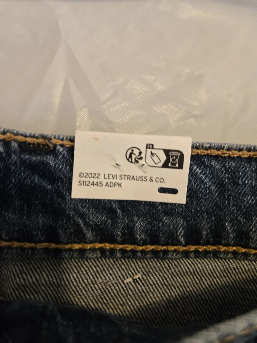 Levi's Men 511 Slim Stretch Blue Jeans 38x32